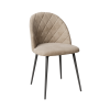 Стул Грета  Nova 910 Велюр бежевый (Без каркаса  №1) (Под заказ)