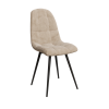 Стул Лувер  Nova 910 Велюр бежевый (Без каркаса  №2) (Складская)