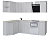 Кухня PLAIN sonoma 1,5 х 2,3м (Без столешницы, мойки, сушки)